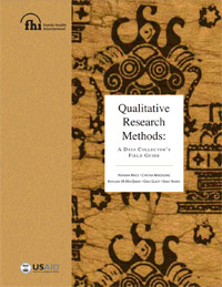 V knize Qualitative Research Methods: A Data Collectors’s Field Guide je spousta prostoru věnována hloubkovým rozhovorům